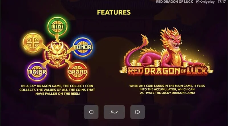 Red Dragon of Luck - τζάκποτ Mini, Minor, Major και Grand